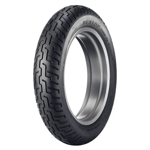 Dunlop Tires 130/90-16 (67H) Dunlop D404 Front Motorcycle Tire Black Wall for Honda Rebel 300 CMX300 2017-2018