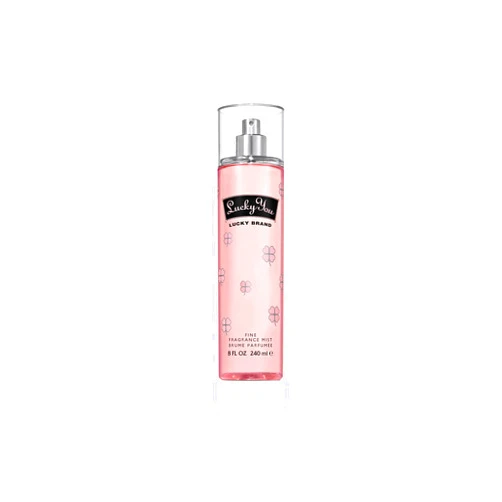 Lucky Brand, Lucky You Women's Body Mist, Eau de Toilette Spray, Day or Night Fragrance with Fresh Flower Citrus Scent, 8 Fl Oz