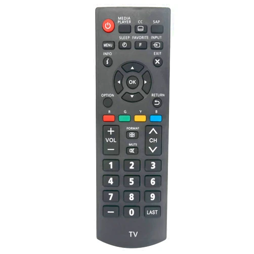 AIDITIYMI N2QAYB000820 Replace Remote Control fit for Panasonic Viera LCD LED Plasma TV TC-32A400U TC-39A400U TC-40A420U TC-50A400U TH-50LRU60 TC-L32B6X Tc-l39b6x Tc-32b6p Tc-l39b6p TC-32LB64 TC-L39B6