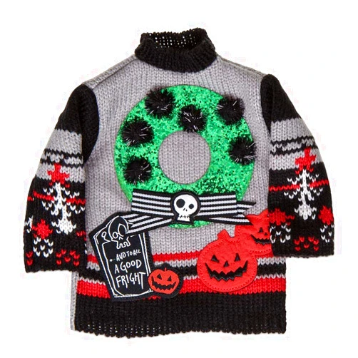 Disney Nightmare Before Christmas Holiday Bottle Sweater
