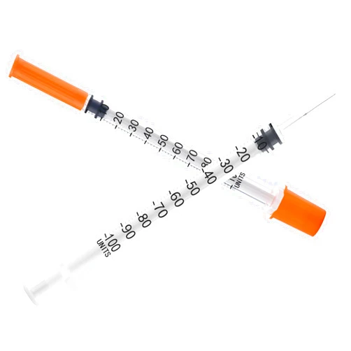 Hyddeb 1ml Syringe with Needle, 20 Pack 1cc 27G 1/2Inch (13mm), Disposable Lab Injection Syringes Individually Wrapped