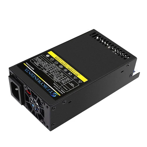 T.F.SKYWINDINTL Flex ATX Power Supply 600W 1U Fully Modular PSU 100-240V AC with 1x20/24Pin Mainboard Power,2xSATA Ports, 1xIDE Fan Power for Rack Mount Case Desktop Server POS AIO System