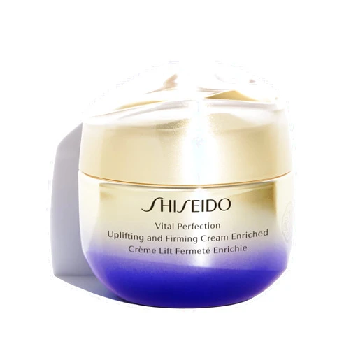 Shiseido Vital Perfection Uplifting and Firming Cream Enriched - Anti-Aging Moisturizer for Very Dry Skin - Visibly Lifts & Firms