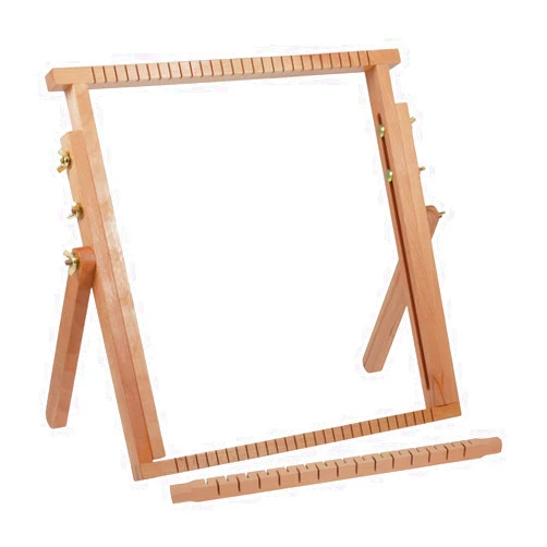 MILWARDS Weaving Loom: Extendable: Beech Wood, 40x40-61cm