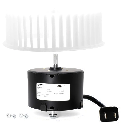 Hiorucet Bathroom Exhaust Fan Motor for Nutone 8663RP B Unit, 672RB, 671RB, 8664RP, 8814, 672R, 8814R, 8832N, 671R and Broan 750, 751, 752. Fan Motor Blower Wheel for Broan Nutone Replacement Parts.