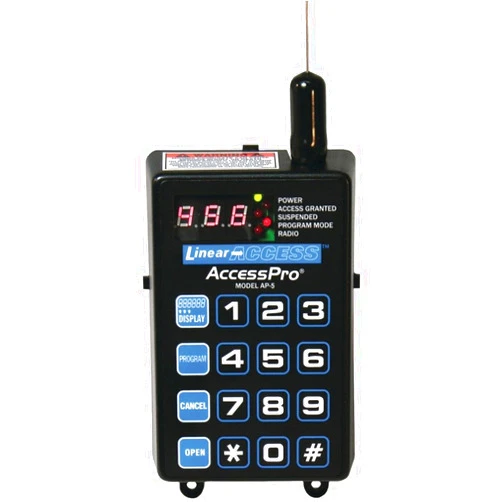 LINEAR RESEARCH Linear AP-5 Wireless Access Controller for 2 Gates or Doors - TWO YEARS Warranty