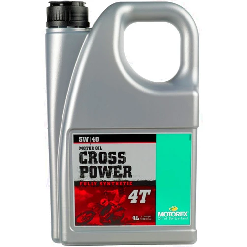 Motorex Cross Power 4T Oil - 5W40-4L. 171-408-400