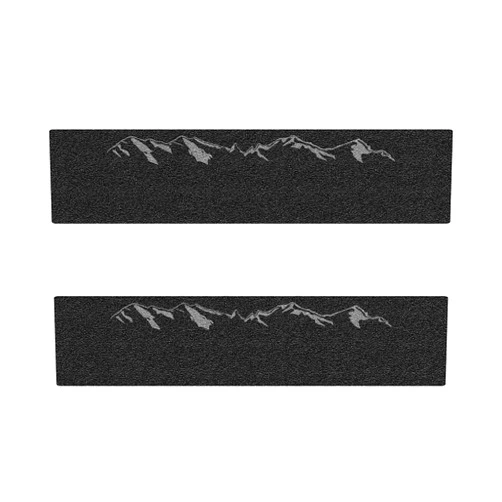 TufSkinz Door Sill Protection - Compatible with 2014-2023 Silverado/Silverado HD