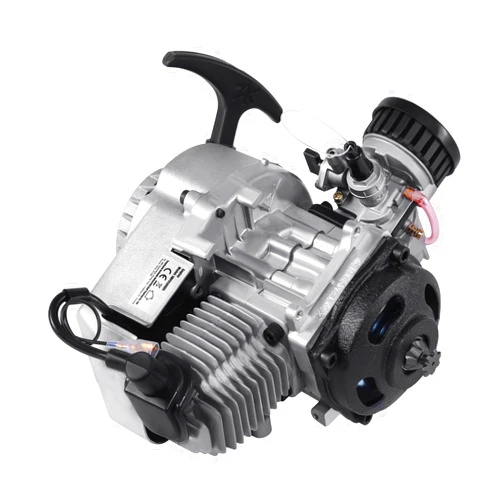 H-YEEU 49CC 2 Stroke Pull Start Engine Motor Aluminum Mini Moto for Pocket Bike Pit Dirt Bike Mini Quad ATV Other Scooters