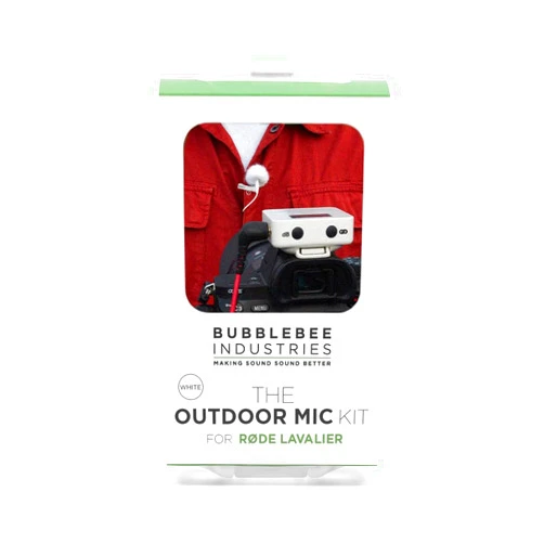 BUBBLEBEE INDUSTRIES Microphone Windscreen for Rode Lavalier/Lapel Microphones - Reduce Wind Noise & Clothing Rustle - Mic Kit - Windscreen Muff Wind Cover