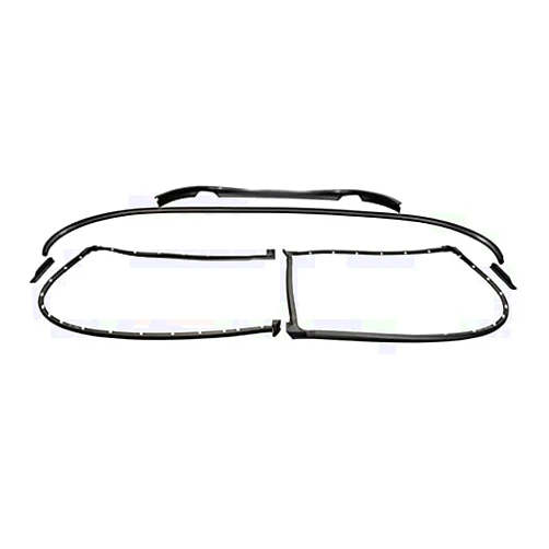 Steele Rubber Products - 90-0155-85 Rear Dutch (Half) Door Weatherstrip Kit - Compatible with 1992-2005 Chevrolet Astro and GMC Safari