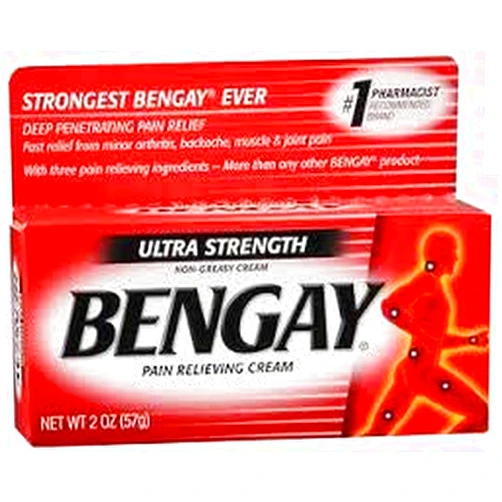 Bengay Ultra Strength Bengay Pain Relief Cream, (Pack of 4)