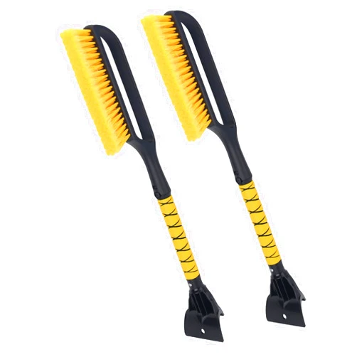 KeFanta Ice Scrapers for Car Windshield, 2 Pack 27'' Snow Removal Brush for SUV and Truck Window, Automotive Winter Accessories