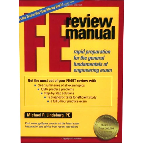 Michael R. Lindeburg FE Review Manual: Rapid Preparation for the General Fundamentals of Engineering Exam