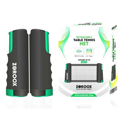 ZOROOX Table Tennis Net | Portable | Retractable | Easy Install Portable Table Tennis Net for Any Table. Easy to Install & Durable