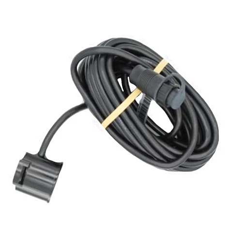 Lowrance 000-14886-001 9-Pin Shoot-Thru Hull M/H Chirp Transducer - No Temp , Black