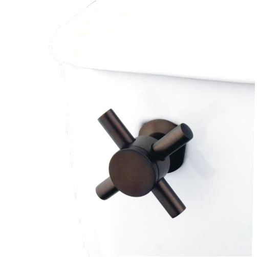 Kingston Brass KTDX5 Concord Cross Tank Lever, Oil Rubbed Bronze, 3-1/16-Inch Handle Length