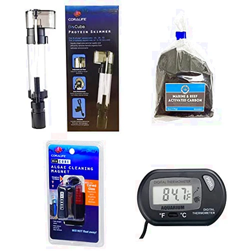 Inland Seas Coralife BioCube 32 Saltwater Upgrade Bundle (4 Items)