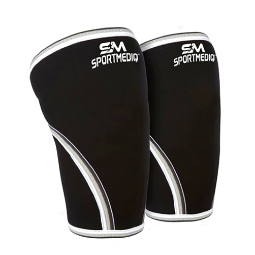 SPORTMEDIQ 7mm Neoprene Knee Sleeves, (1 Pair)