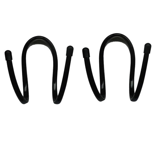 Pmsanzay （ Upgraded ） Flexible Over The Car Seat Hard Hat Rack Holder - Portable Helmet Hanger Rack Hook for Coats, Hats, Caps, Safety Helmet, Fire Helmet, Motorcycle Helmet — 2/PK- No Helmet