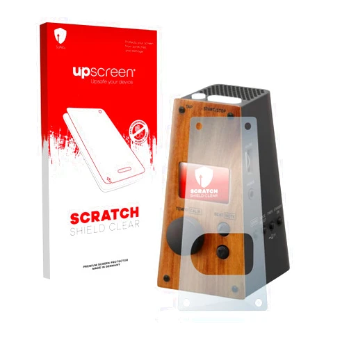 Upscreen Scratch Shield Screen Protector compatible with Korg Digital Metronome KDM3BK KDM3WH - HD-Clear, Anti-Fingerprint