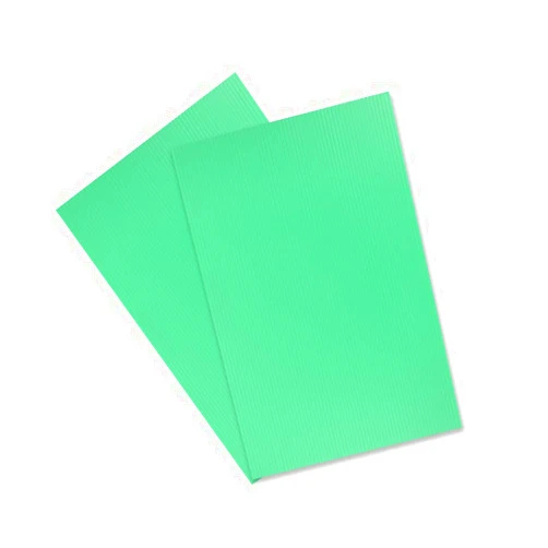 uxcell Corrugated Plastic Sheet, 3mm Green Blank Yard Lawn Signs, 8 Inch x 12 Inch Water Resistant Sign Blank Board 2 Pcs