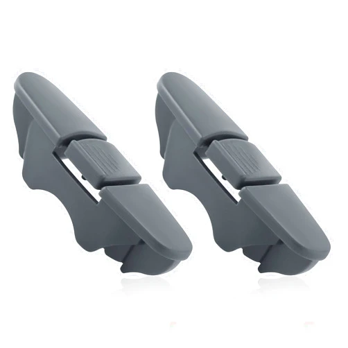 AMI PARTS W10508950 Dishwasher Upper Dishrack Slide Rail Stop Clip by AMI PARTS,To Be Able To Replace AP6022472 8562015 W10508950 2684662 PS11755805 WPW10508950VP（2 pcs）