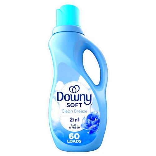 Downy Fabric Softener Liquid, Clean Breeze Scent, 44 fl oz, 60 Loads
