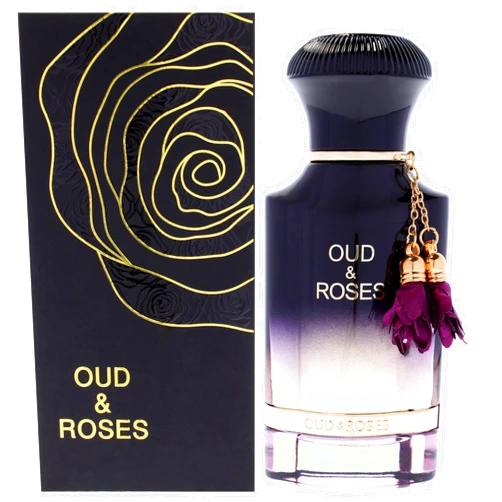 Ahmed Al Maghribi Oud and Roses by Ahmed Al Maghribi for Unisex - 2.02 oz Extrait De Parfum Spray