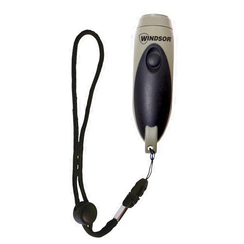 Tide Windsor Three Tone Electric Whistle and Wrist Lanyard, Grey