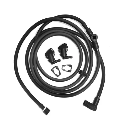 YIENAKFUN Windshield Washer Hose Jet fluid Spray Nozzles repair kit Compatible with Ford 2011-2016 F250 F350 F450 Super Duty BC3Z-17K605-B BC3Z-17603-A Windshield Washer Hose
