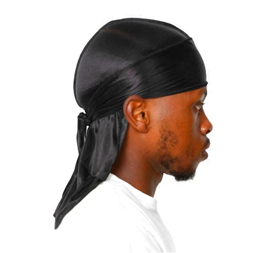 The Dons - Well-Crafted Silk Durag for Men, Comfort Fit Do Rags in Varied Colors, Hair Hydration, Moisture & Wave Retention