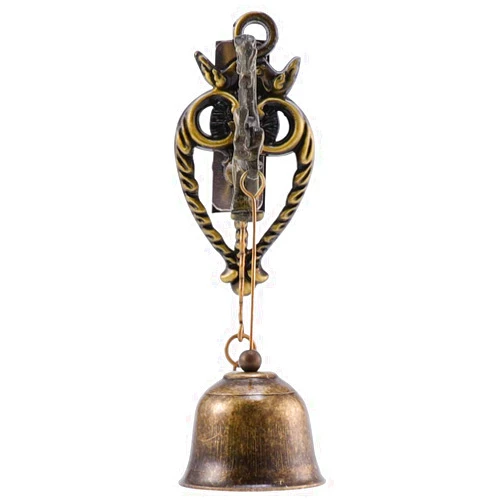 Cabilock Outdoor Decor Outdoor Decor Cast Iron Door Bell Vintage Antique Horse Doorbell Dinner Bell Farmhouse Style Decoration Bell for Indoor Outdoor Outdoor Hanging Decor Retro Decor
