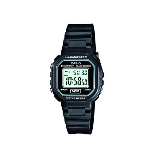 Casio LA20WH Series | Women's Digital Watch | Water Resistant | LED Light | Auto Calendar | Date Display | 1/100 SEC Stopwatch | Regular Time Keeping (HR, Min, SEC, PM, Date, Day) | 5 Yr Batt