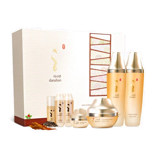 Danahan Bon Yeon Jin Skin Care 3-piece Set, Toner 5.4 fl oz(160ml), Emulsion 5.4 fl oz(160ml), Cream 1.69 fl oz(50ml) | Anti-Wrinkle, Moisturizing, Hydrating, Soothing, Korean Skin Care