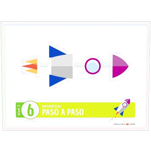 Spanish Edition by Aurora de la Cruz González (Author), Pilar Gordón Alcorta (Author), Concepción Martín Ibáñez (Author), Ángel Rodríguez Rodríguez (Author), Rafael Carralón Escribano (Illustrator), Marta Dansa Arnaiz (Cover Art) & 4 more Proyecto Matemáticas Paso a paso - Nivel 2. Cuaderno 6