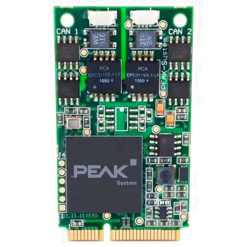 GRIDCONNECT CAN Bus Card Mini PCI Express (PCAN-miniPCIe): 2 Channels / 300V Isolated