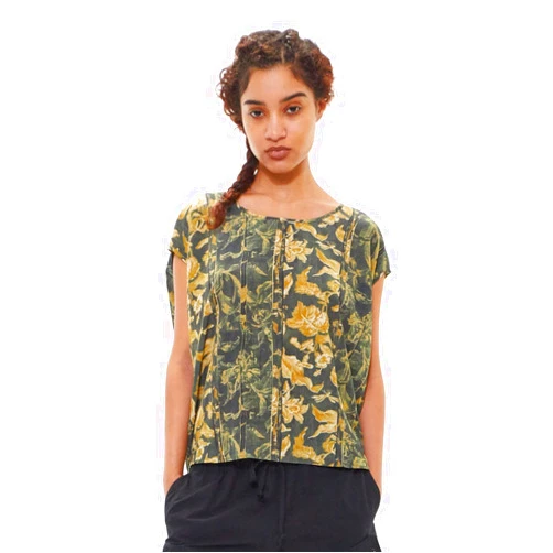 GARYGRAHAM422 Women's Scoop Neck Cocoon Top