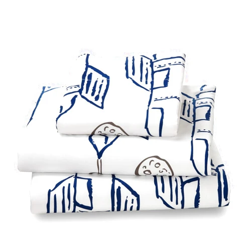 Where the Polka Dots Roam Twin Size Bed Sheets Rocket Plane Print 3 Piece Set Unisex, Flexible Microfiber, Durable, Wrinkle-Resistant, Stain-Resistant Bedding for Boys, Girls, Baby, Kids, Toddler Teen