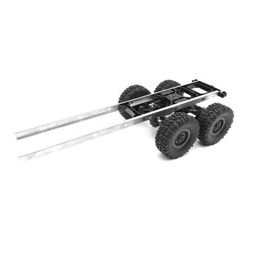 Pilipane Simulation Oil case Trailer for RC Car Parts Personally Constructed Accessoy, Oil case Traile Chassis for 1 : 16 RC Car WPL B24 B16 B36 B36KIT, RC Car Military Trailer