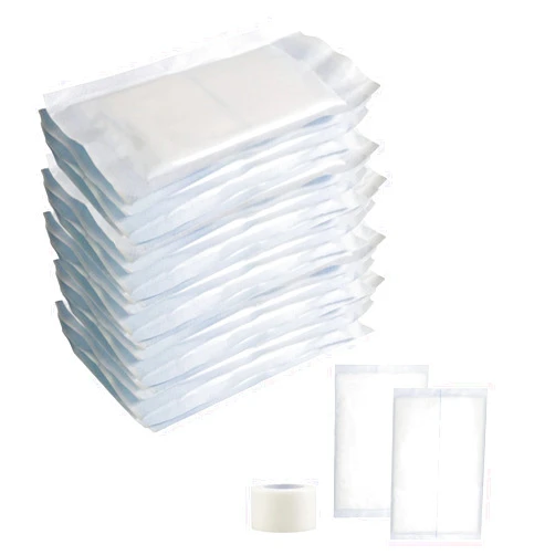 Vakly ABD Combine Abdominal Pads 5x9 High Absorbency Sterile Individually Wrapped 5'' x 9'' Non-Adherent Absorbent Post-Op Surgical Gauze - Heavy-Draining, Trauma and First Aid Wound Dressing (20)