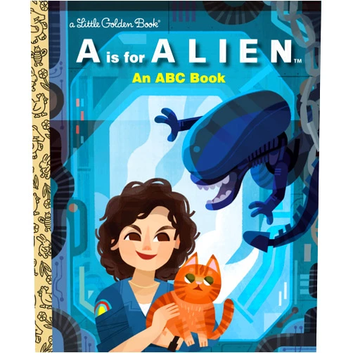 Charles Gould,Joey Chou A Is for Alien: An ABC Book (20th Century Studios) (Little Golden Book)