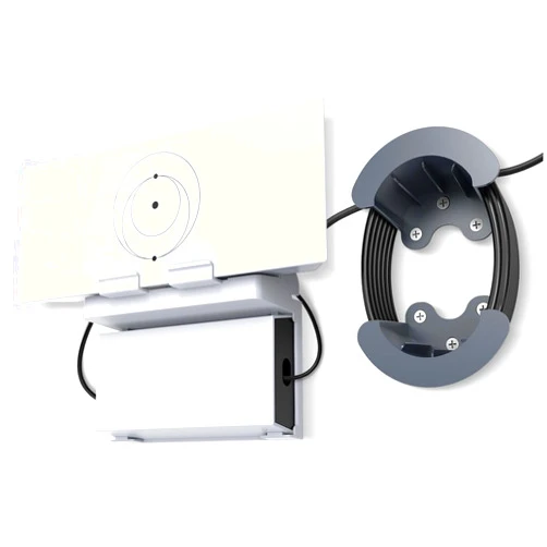 UBeesize Starlink Mount, Standard Gen 3 Router Wall Mount with Cable Caddy, All in One Wall Holder for Starlink Standard V3 Mesh Router and Power Supply