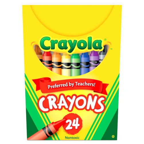 Crayola(R) Assorted Color Crayon Set, 24-Count Box