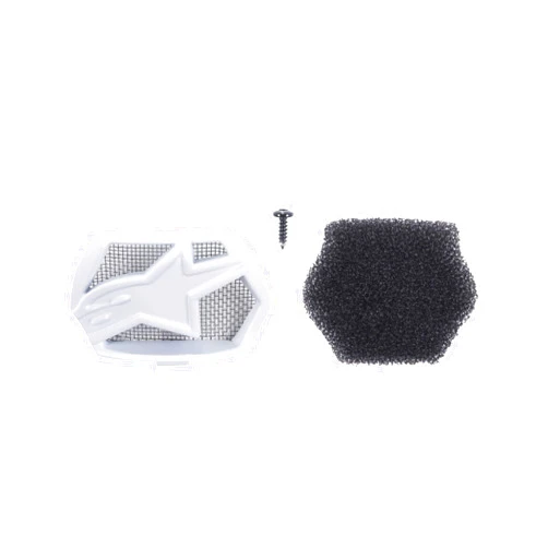 Alpinestars Supertech M10/M8 Chin Vent Off-Road Motorcycle Helmet Accessories - Gloss White/One Size
