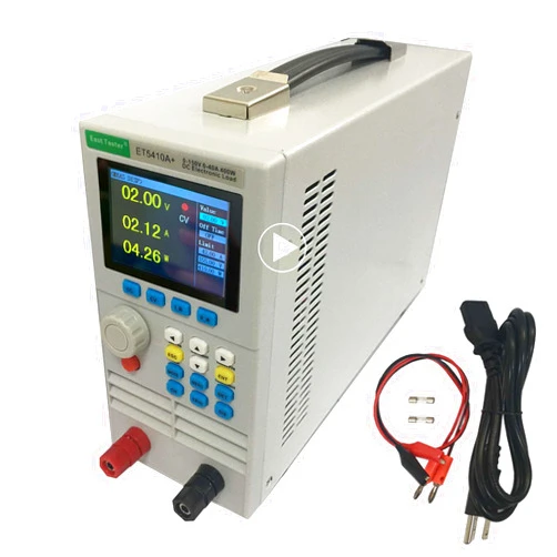 Yyiikee ET5410A+ Programmable 400W DC Electronic Load Tester 0-150V 0-40A Battery Capacity Tester with USB Constant Current/Voltage Tester