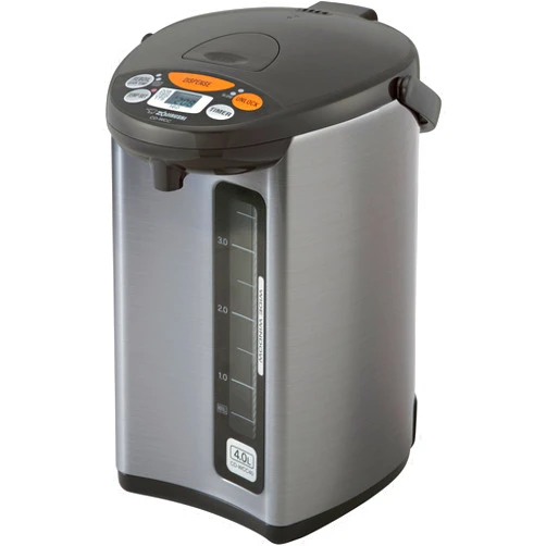 Zojirushi Micom Water Boiler and Warmer (135 oz. / 4L, Silver)