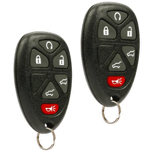 USARemote Car Key Fob Keyless Entry Remote fits 2007-2014 Chevy Tahoe Suburban / 2007-2014 Cadillac Escalade / 2007-2014 GMC Yukon (fits Part # 15913427, 20869057, 22756462), Set of 2