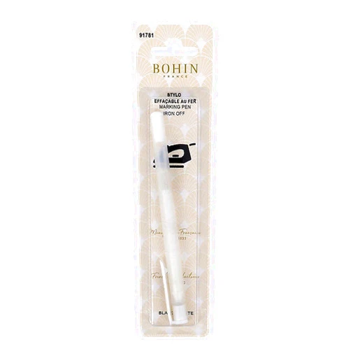 Shibori Dragon Notions - Bohin Air Activated - Iron-Off Marking Pen # 91781 - White