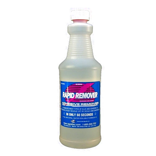 Rapid Tac Rapid Remover Adhesive Remover for Vinyl Wraps Graphics Decals Stripes 32oz Sprayer